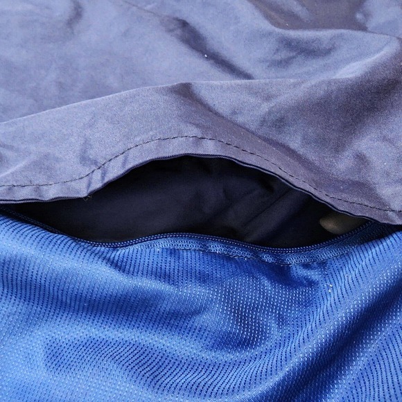 Men's Large Vintage Starter Jacket Windbreaker Midnight Navy - Picture 10 of 10